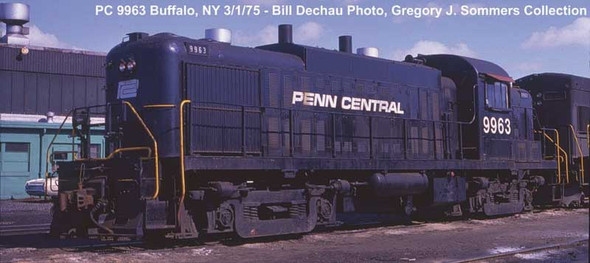 PRE-ORDER: Bowser 26001 - DeWitt RS3M (DC Silent) Penn Central (PC