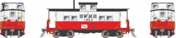PRE-ORDER: Rapido 144053 - Northeastern-style Steel Caboose Western Maryland (WM) 1826 - HO Scale