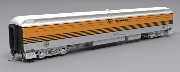 PRE-ORDER: Broadway Limited 9932 - Railroad Instruction Car Denver & Rio Grande Western (D&RGW) X-200 - HO Scale