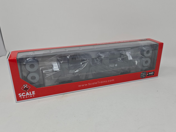 Pre-Owned: ScaleTrains Thrall coil steel gon IC black Death Star IC 299600 - HO Scale