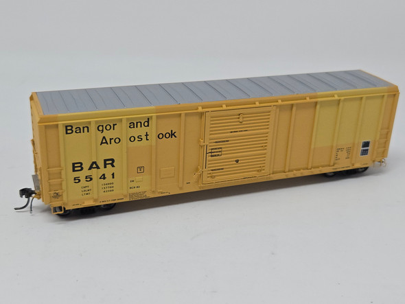 Pre-Owned: ExactRail PS 5344 cu ft box Bangor & Aroostook BAR 5541 - HO Scale