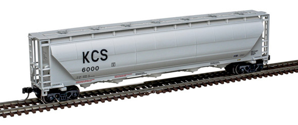 Atlas Master 50005680 - Trinity PD5000 Covered Hopper Kansas City Southern (KCS) 6000 - N Scale