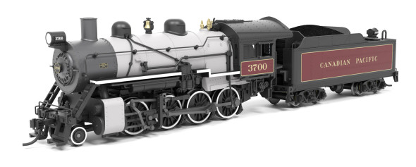 PRE-ORDER: Broadway Limited 8399 - 2-8-0 Consolidation (DC Silent) Canadian Pacific (CP) 3700 - N Scale
