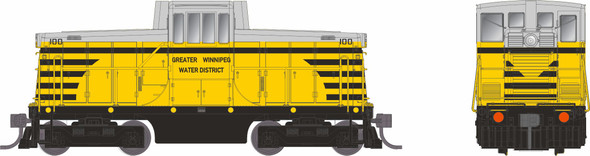 Rapido 48551 - GE 44 Tonner (DCC and Sound) Greater Winnipeg Water District 103 - HO Scale