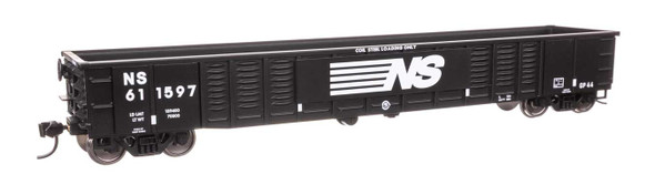 Walthers Mainline 910-6083 - 53' Corrugated-Side Gondola Norfolk Southern (NS) 611597 - HO Scale