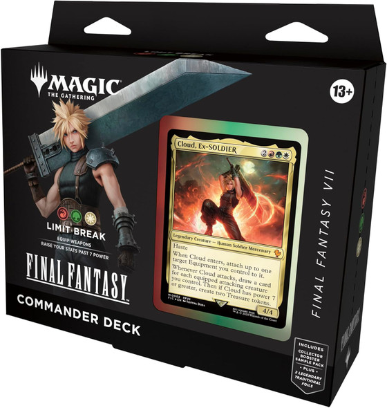 Magic the Gathering D38450000 - Final Fantasy Commander Deck Carton