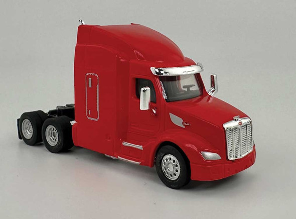 HO Logistics Replicas 57908 - Peterbilt 579 Sleeper-Cab Semi Tractor Red  - HO Scale