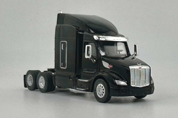 HO Logistics Replicas 57909 - Peterbilt 579 Sleeper-Cab Semi Tractor Black  - HO Scale