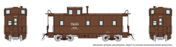 PRE-ORDER: Rapido 162006 - C-40-3 Steel Caboose Southern Pacific (T&NO) 416 - HO Scale