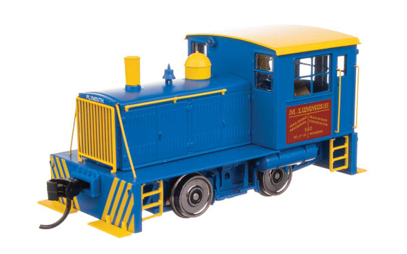 Walthers Mainline 910-10015 - Plymouth ML-8 Industrial Switcher (DC Silent) M. Lummus RR Construction Co.  - HO Scale