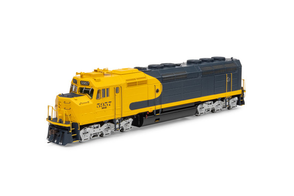 Athearn Genesis 18290 - EMD F45u (DC Silent) Morrison Knudsen (MKCX) 5957 - HO Scale