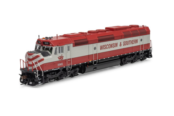 Athearn Genesis 18378 - EMD F45 (DCC and Sound) Wisconsin and Southern (WSOR) 1001 - HO Scale