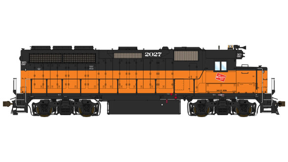 PRE-ORDER: Class One Model Works LM00300 - EMD GP40 (DC Silent) Milwaukee Road (MILW) 2027 - HO Scale