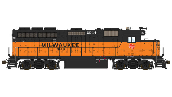 PRE-ORDER: Class One Model Works LM00311 - EMD GP40 (DCC and Sound) Milwaukee Road (MILW) 2044 - HO Scale
