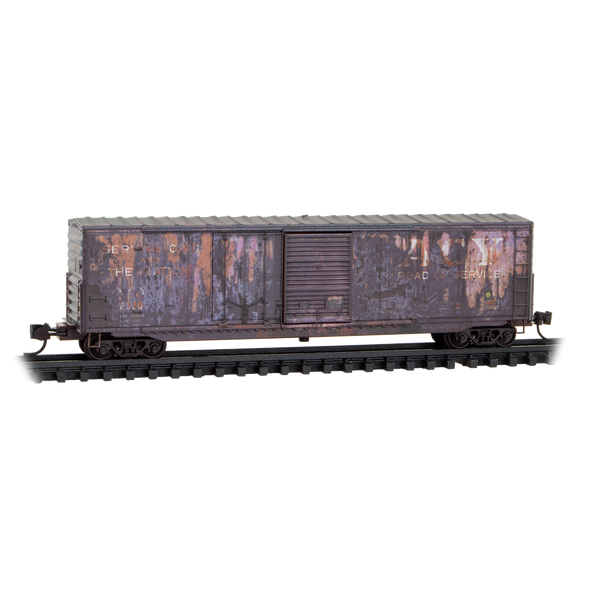 Micro-Trains Line 07644530 - Weathered  50' Standard Boxcar Akron, Canton and Youngstown (ACY) 2320 - N Scale