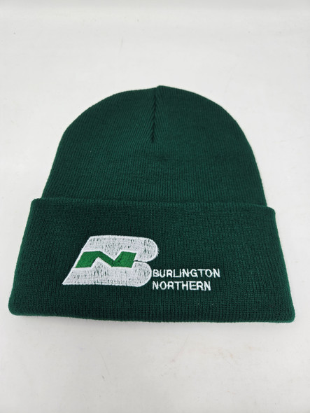 Jelsma Graphics Stocking Cap - Burlington Northern (BN) Big "B" White