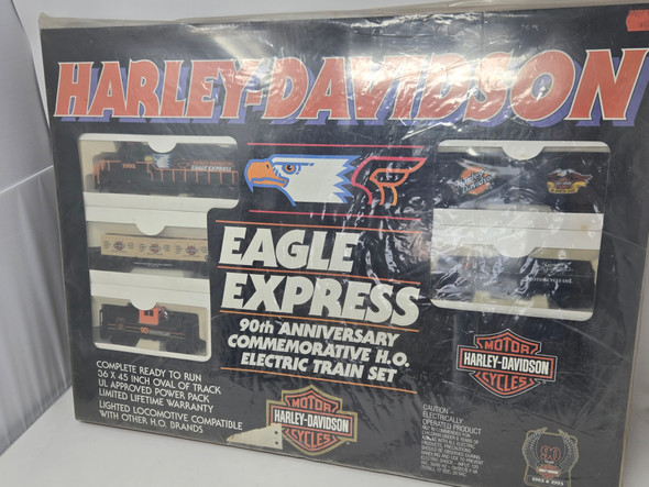 Pre-Owned: Harley-Davidson Eagle Express Train Set  - HO Scale