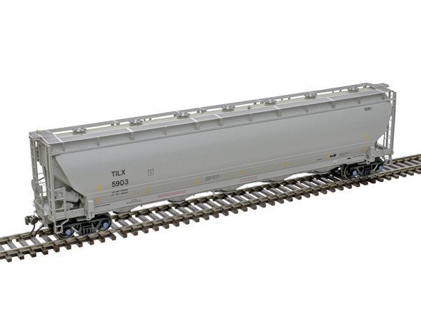 Atlas Master 20007510 - Trinity 5660 PD Covered Hopper Trinity Industries (TILX) 6023 - HO Scale