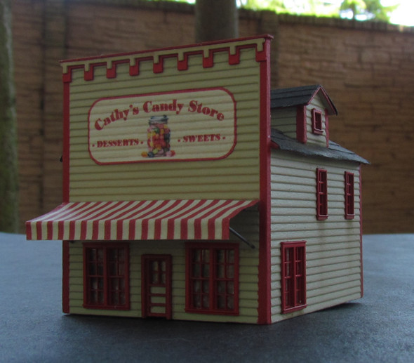 Jackson Railcar MTI1005 - Cathy's Candy Store  - N Scale Kit