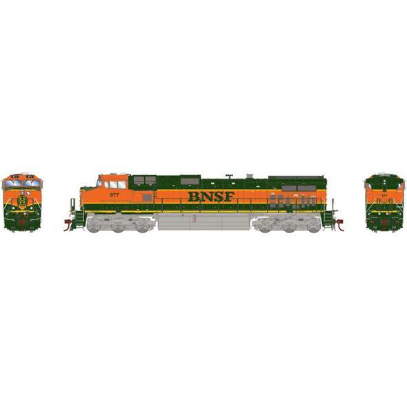 Athearn Genesis 31510 - GE C44-9W Heritage 1 Burlington Northern Santa Fe Railway (BNSF) 977 - HO Scale
