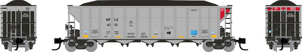 Rapido 538020A-6202 - Autoflood III Coal Hopper w/Load Kansas City Power and Light (KPLX) 6202 - N Scale
