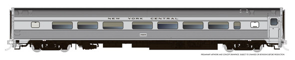 PRE-ORDER: Rapido 115156 - Budd Coach New York Central (NYC) 2909 - HO Scale