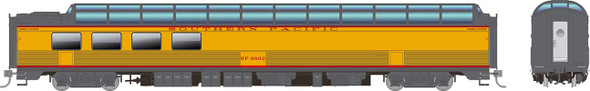 PRE-ORDER: Rapido 175004 - Dome-Lounge w/Fluted Sides Southern Pacific (SP) 3602 Overland - HO Scale