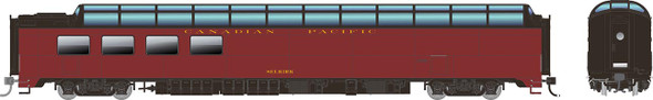 PRE-ORDER: Rapido 175014 - Dome-Lounge w/Flat Sides Canadian Pacific (CP) 3605 "Selkirk" - HO Scale