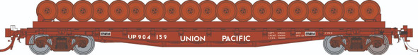 PRE-ORDER: Rapido 138508A-904156 - F30D 50' Wheel Flat Car Union Pacific (UP) 904156 - HO Scale