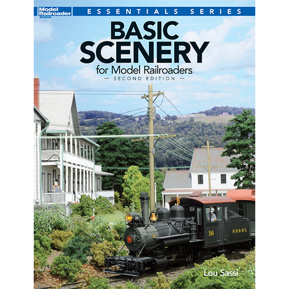 Kalmbach 12482- Basic Scenery for Model Railroaders, Second Edition - Lou Sassi