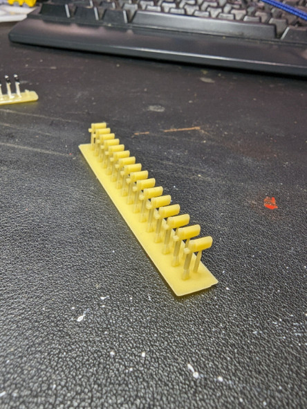 Whistle Stop Models HO2203 - Mail Boxes (16)  - HO Scale