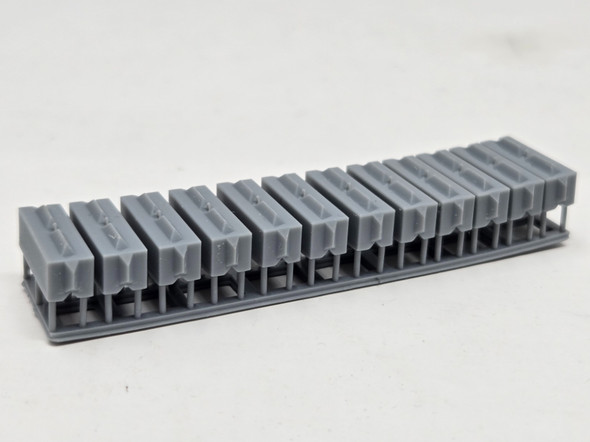 Whistle Stop Models HO2212 - Concrete Retaining Blocks  - HO Scale