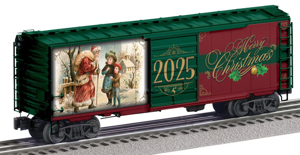 Lionel 2526690 - 2025 Christmas PS-1 Boxcar  - O Scale