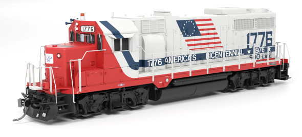 PRE-ORDER: Broadway Limited 10020 - EMD GP35 (DC Silent) Soo Line (SOO) 1776 Bicentennial - HO Scale