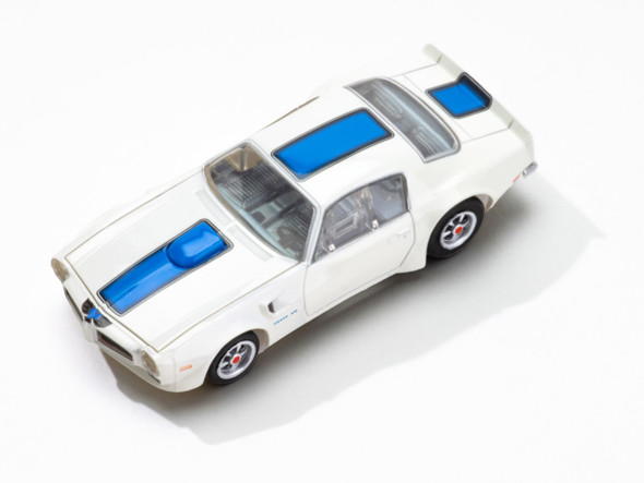 AFX Racing 22096 - Firebird 1970 Wht/Blu  - HO Scale