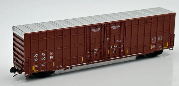 Aurora Miniatures 602096 - Greenbrier 7550cf 60' Plate F Boxcar Utah Central Railway (UCRY) 300075 - N Scale
