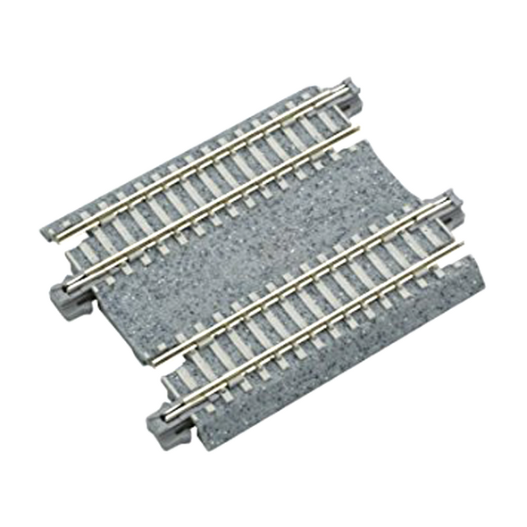 Kato 20-042 - 62mm (2 7/16") Concrete Tie Double Track Straight [2 pcs] - N Scale