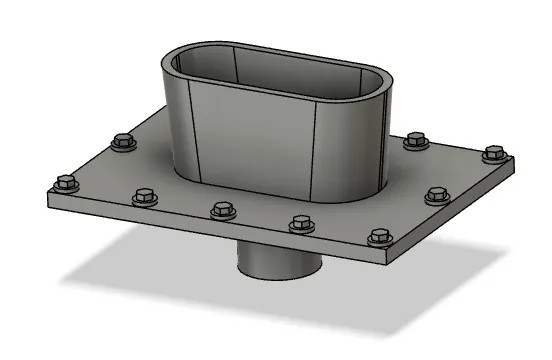 Gotham Rail 3004 - GP7-9 Exhaust Stack - Early Flared 2x  - HO Scale