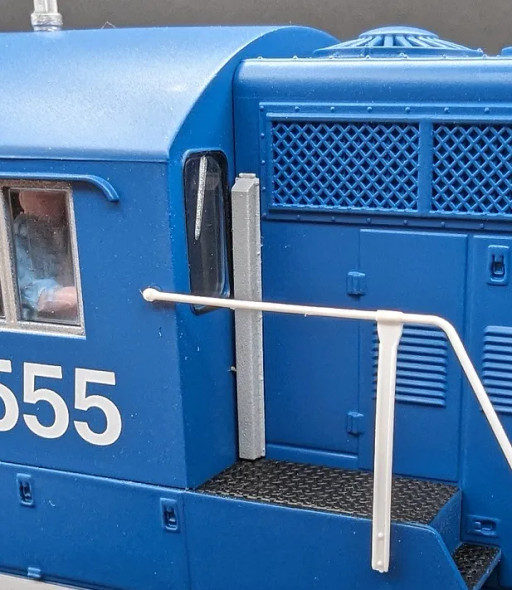 Gotham Rail 3021 - GP7-20 Cab Heater Pipe Return Duct 4x  - HO Scale