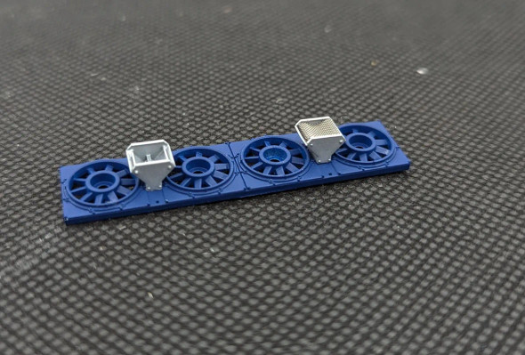 Gotham Rail 3042 - Lifting Spark Arrestor - F 2x  - HO Scale