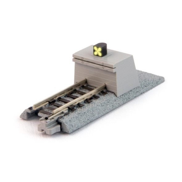 Kato 20-063 - 66mm (2 5/6") Illuminated Bumper Track Type A [1 pc]- N Scale