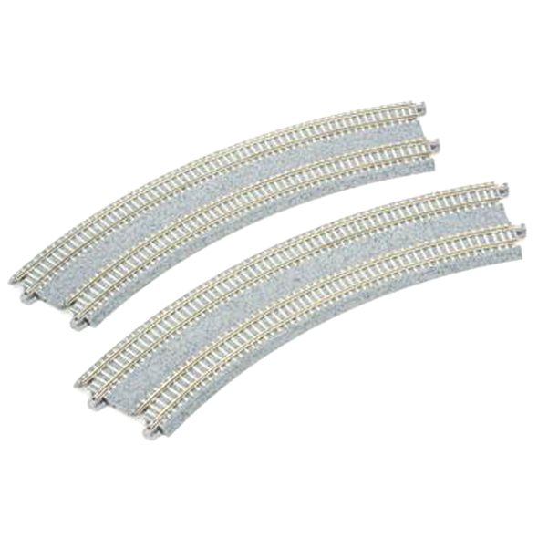 Kato N Scale 20-120 Curved Track Set 4pcs R315mm 45° Model Railroad