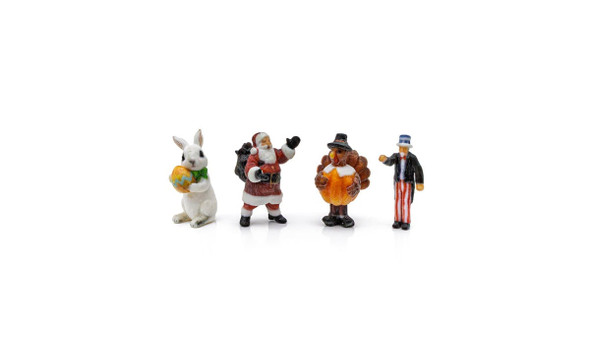 Woodland Scenics A2868 - Holiday Figures  - HO Scale