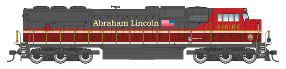 PRE-ORDER: Walthers Mainline 910-11034 - EMD SD70M (DC Silent) Union Pacific (UP) Abraham Lincoln 1616 - HO Scale