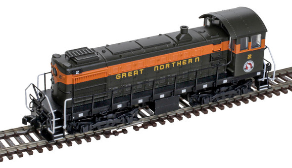 Atlas Master Gold 40005722 - ALCo S2 (DCC and Sound) Great Northern (GN) 7 - N Scale
