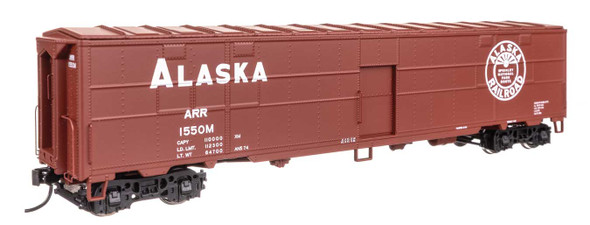 Walthers Proto 920-10821 - CBQ-Style Express Boxcar Troop Kitchen Conversion Alaska Railroad (ARR) 1550M - HO Scale