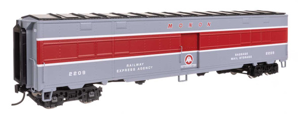 Walthers Proto 920-10828 - CBQ-Style Express Boxcar Troop Kitchen Conversion Monon (MON) 2211 - HO Scale