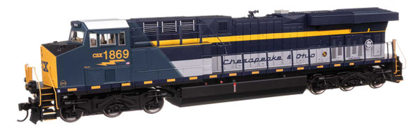 Walthers Mainline 910-10226 - GE ES44AC (DC Silent) CSX (CSXT) 1869 (Chesapeake & Ohio Heritage) - HO Scale