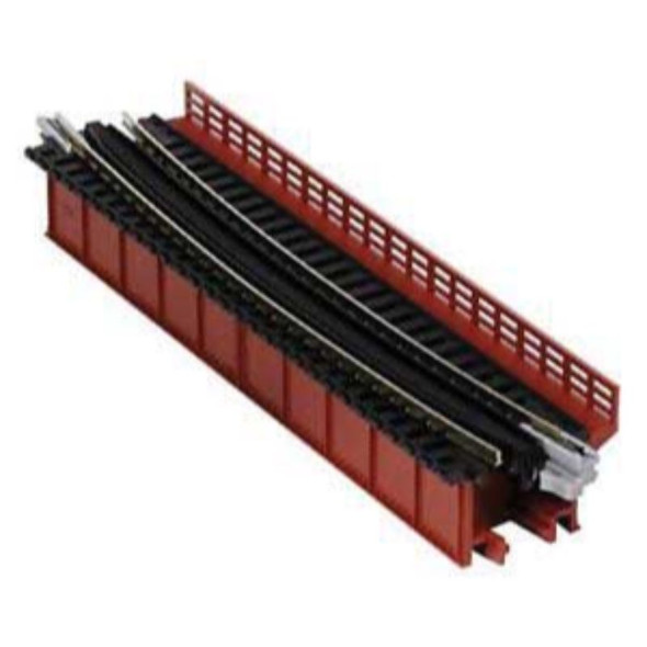 KATO 20-470 - Deck Girder Curved Bridge Red - N Scale