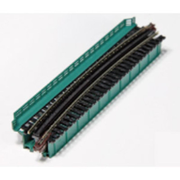 Kato 20-471 - Curved Deck Girder Green 19"   - N Scale